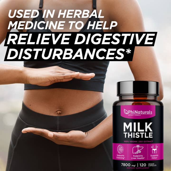 Excel Nutritionals LLC DBA Phi Naturals - Wholesale Oral Supplement/Vitamin - Milk Thistle Silymarin 30x Extract Supplement2