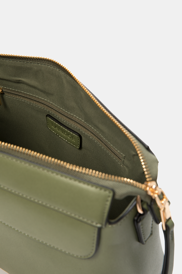 Lanidor - Wholesale Top Handle Bag - Women's - Plain Faux Leather Bag (483826-40)3