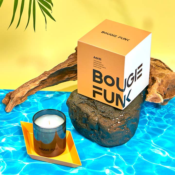 Bougie Funk - Wholesale Jar/Filled Candle - Adrift