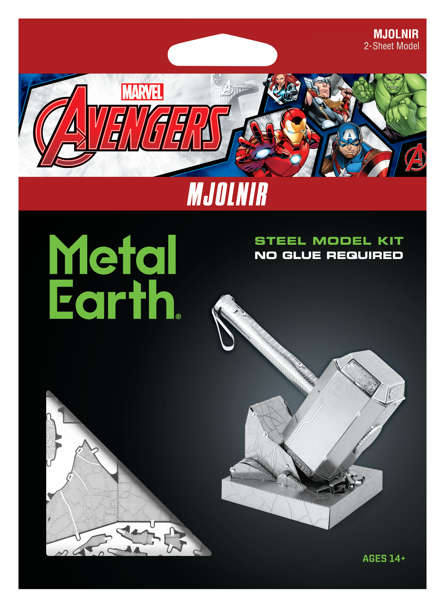 Metal Earth – wholesale DIY craft kit – Marvel - Thor's Hammer1