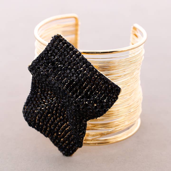 Bracelet Métal Réglable Losange Brillant pour la vente par Sonata