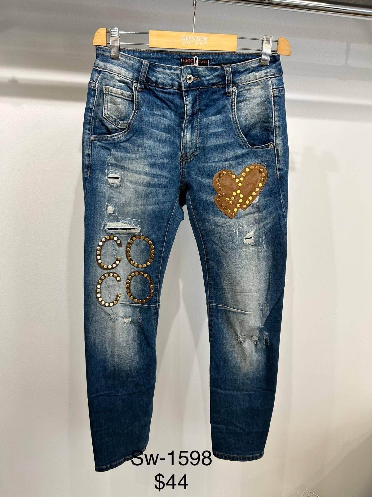 CENTO UNO ITALY - Wholesale Jeans - Women's - Woman's jeans SW-1598