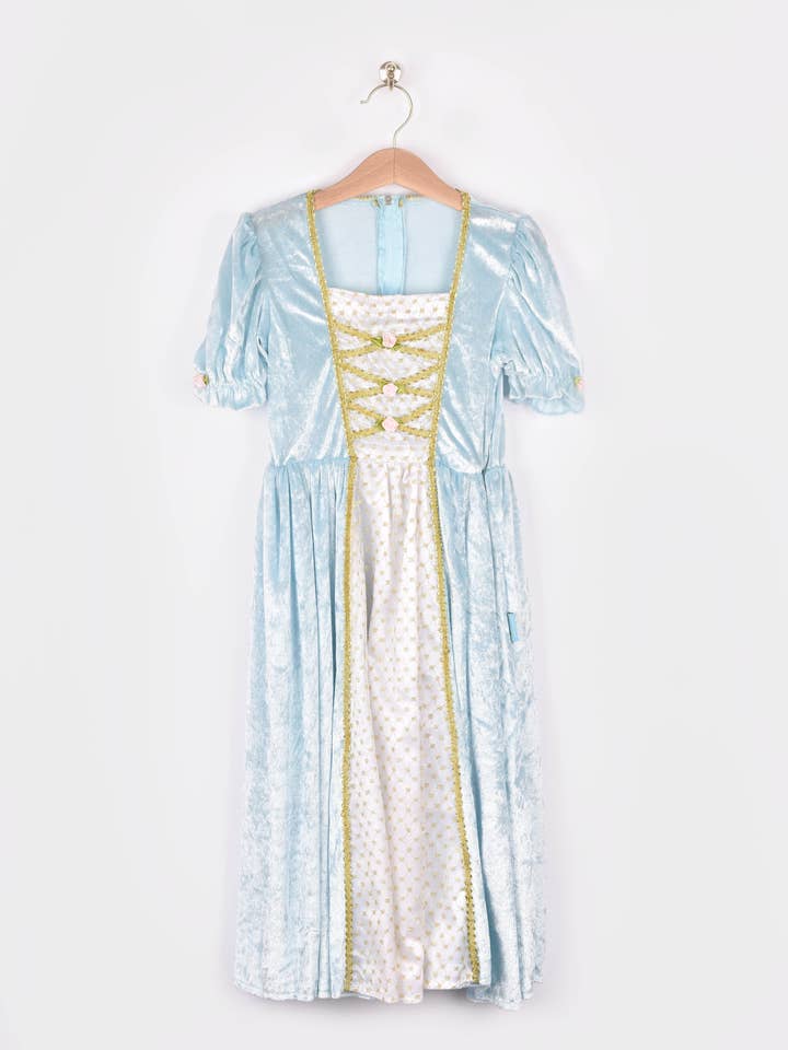 Princessdress Sammet Ljusblå 98-104Cl 2-4 år för wholesale av Den Goda Fen