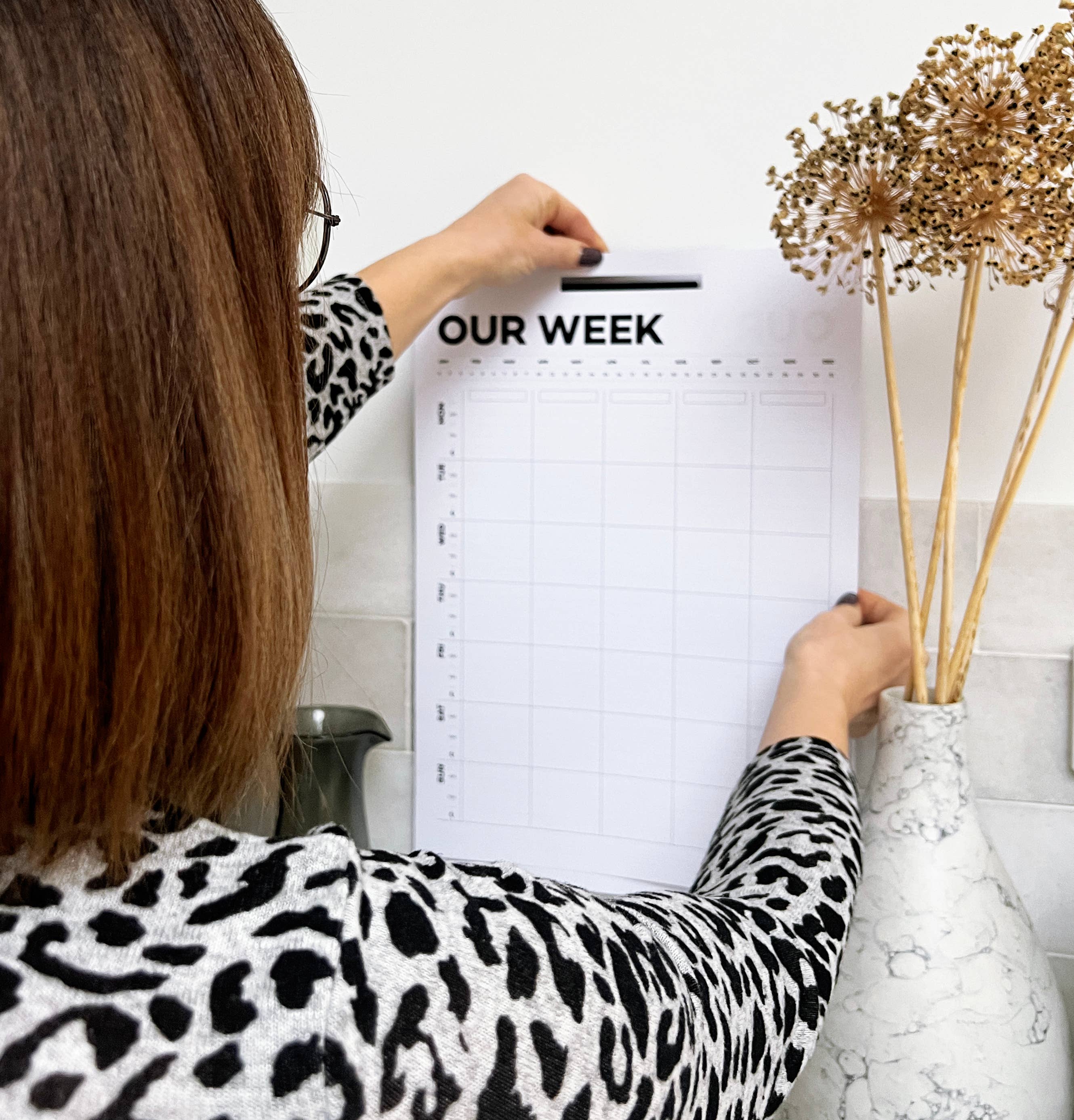 HELLO TIME - Venta al por mayor Agendas - Planificador Familiar de Pared6