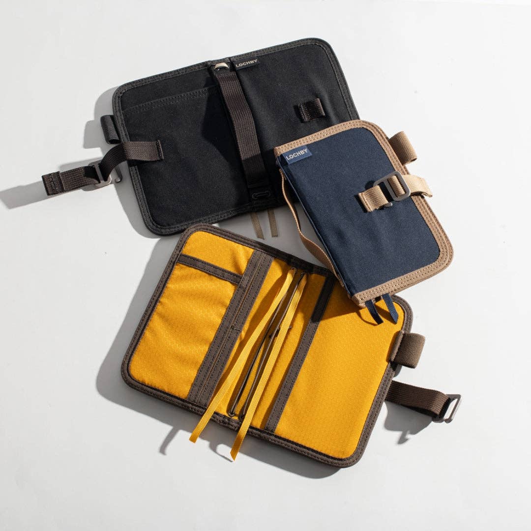 LOCHBY - Vendita all'ingrosso Diari/agende - Mini diario da campo compatto con sistema elastico per 4 taccuini8