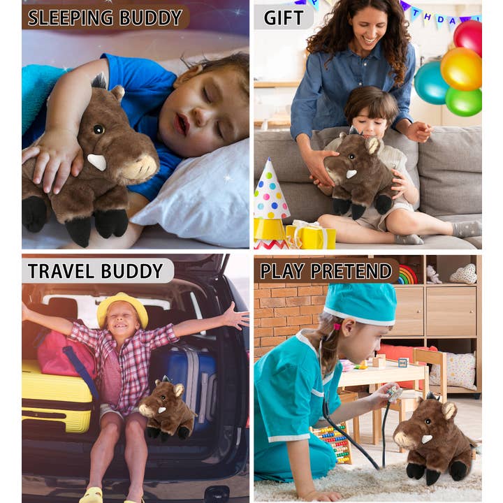 Cota Global - Wholesale Stuffed/Plush Toy - Kids & Baby - Super Soft Plush - Wild Boar3