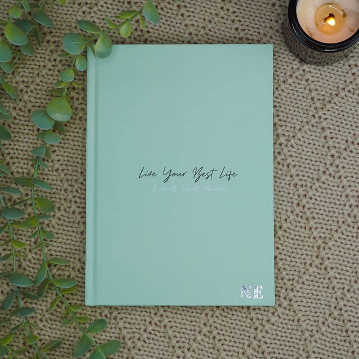 GirlGottaChange - Wholesale Planner - 'Live Your Best Life' 6-Month Undated Health & Fitness Planner3