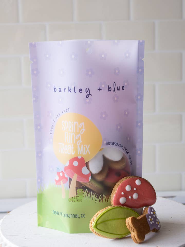 Spring Fling Treat Mix - Spring Themed Dog Biscuit Treats for wholesale by Barkley & Blue