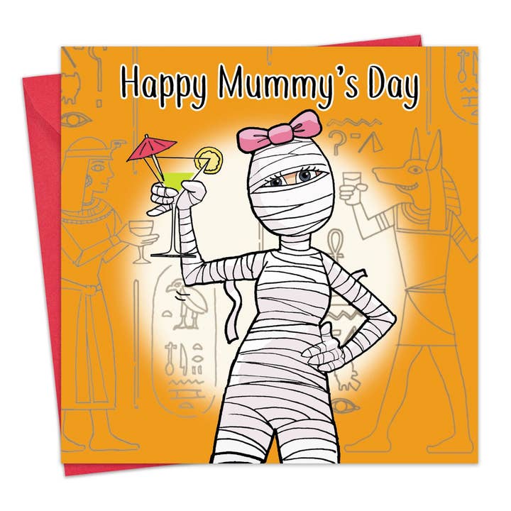 Funny Mothers Day Card - Happy Mummy's Day for wholesale by Twizler Ltd