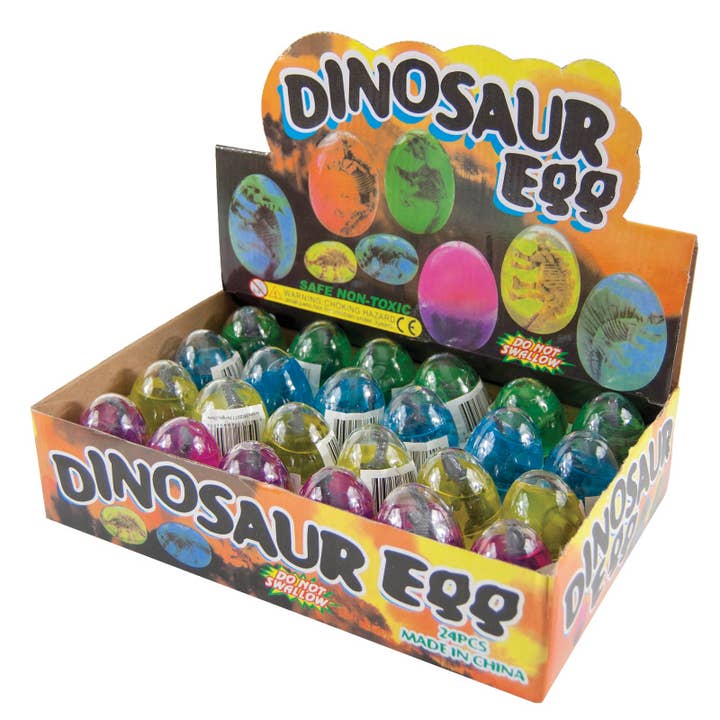 Geddes - Wholesale Putty/Slime - Kids - DINOSAUR EGG PUTTY 24/BX