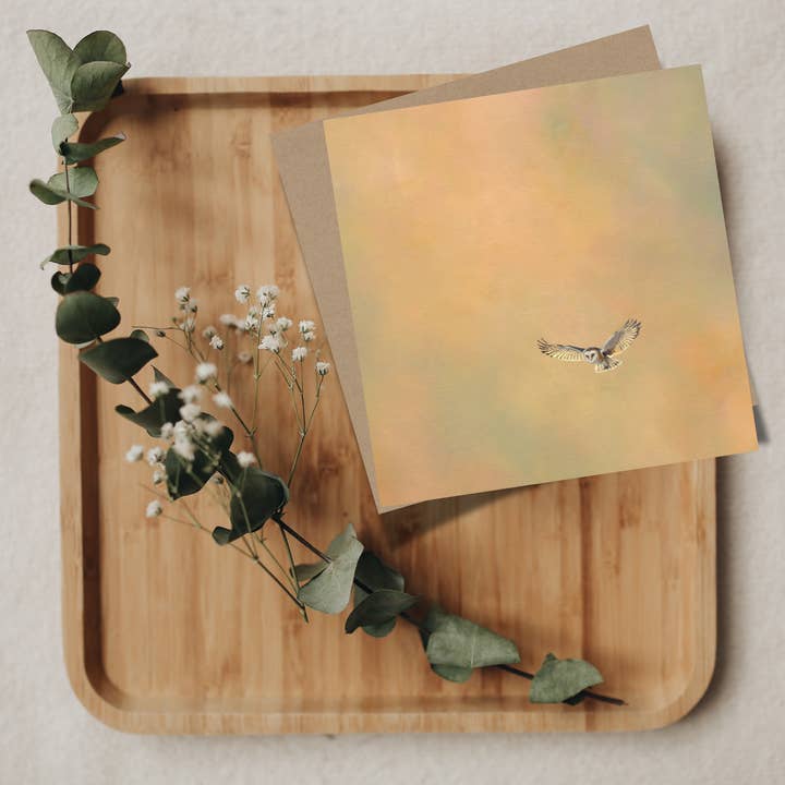 Portrait of Clouds - Wholesale Everyday Greeting Card - Barn Owl Greetings Card - Luxury Textured Cardstock1