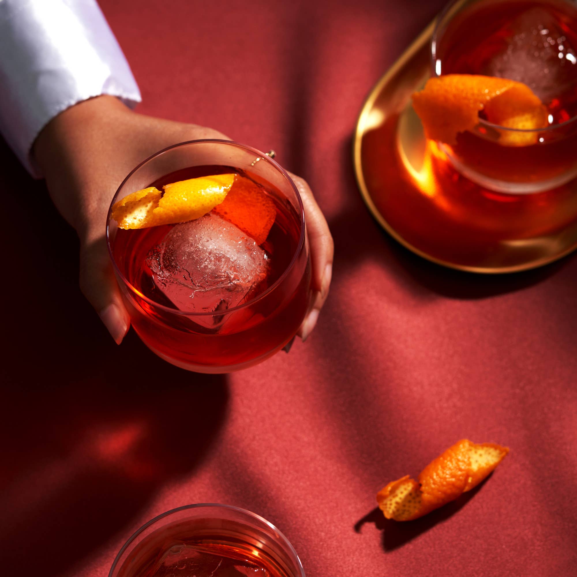 Viski - Wholesale Cocktail/Liquor Glass - Raye™ Crystal Lowball Negroni Glasses Set of 23