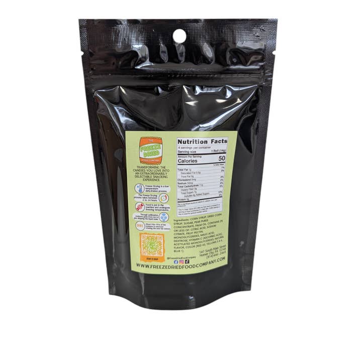 The Freeze Dried Food Company – Engroshandel Bolcher – Engros frysetørret slik, frugtruller slik