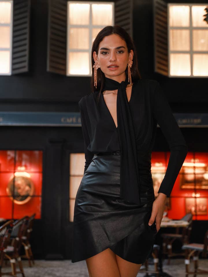 Cayro Woman - Wholesale Dress - Women's - Nicola dress - WINTER/PARTY 20241