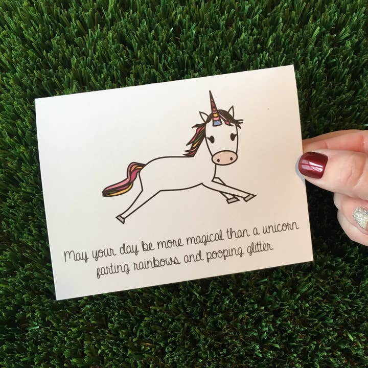 Personal Paper Hugs – wholesale Friendship card – Funny Unicorn Card for Friend Funny Friendship Card Funny Thinking of You Card Funny Pick Me up Card Sarcastic Card Friend Just Because Card1