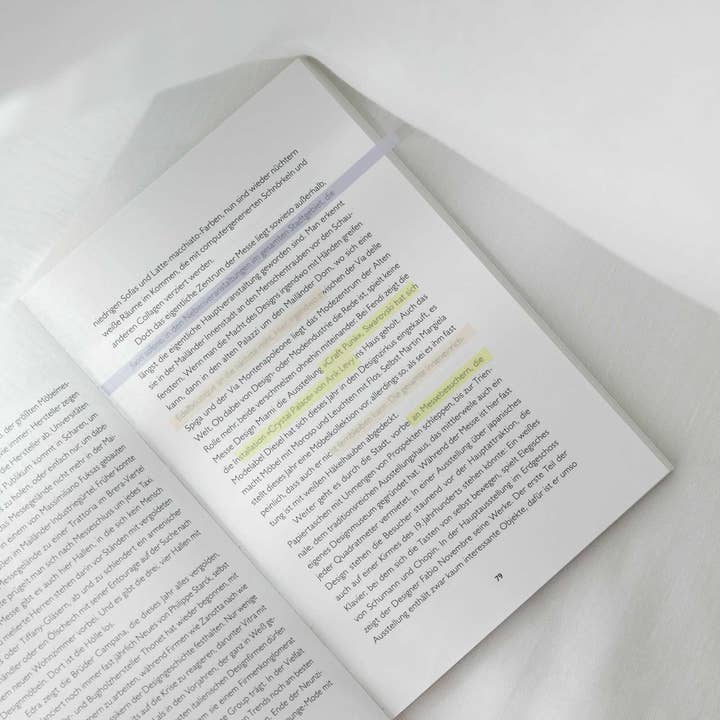 Ordinate – Marcador por atacado – Ametista Dourada | Tiras Adesivas Transparentes Design Longo3