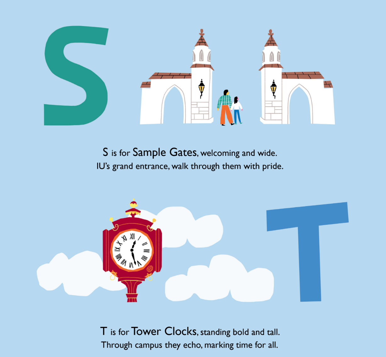 Collegiate ABCs - Wholesale Book - Kids - Indiana University A to Z Children’s Book | Indiana Hoosiers6