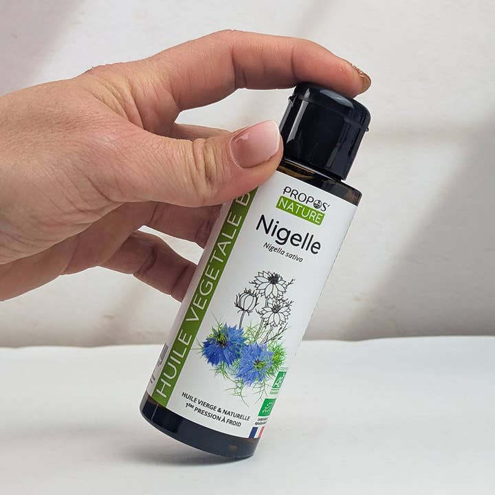 Propos'Nature - Wholesale Bad/lichaamsolie - Biologische Zwarte Komijnolie 50ml, 100ml4