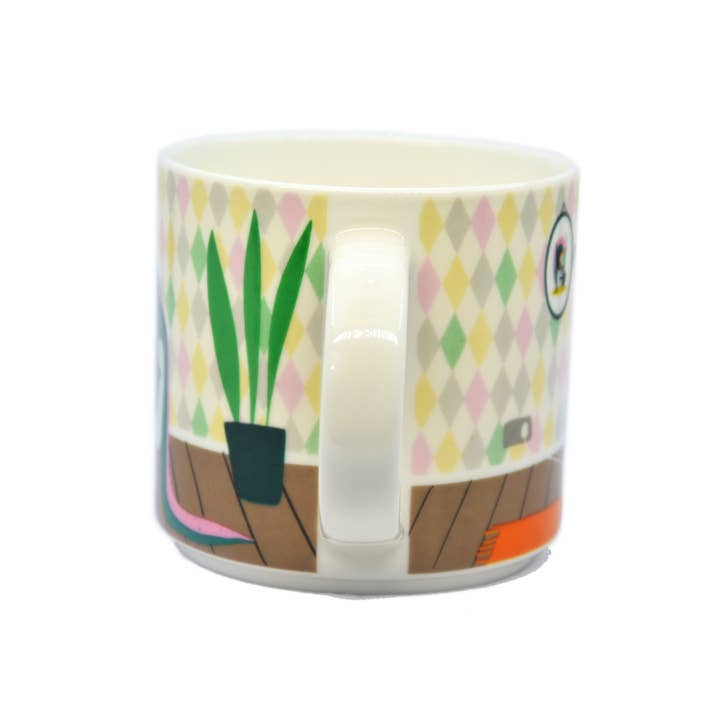 Ruby Ruth Dolls - Wholesale Coffee Mug - Illustrated mug3