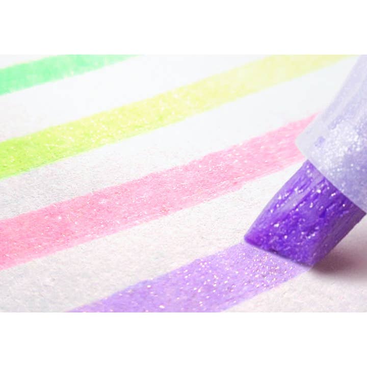 Hakubundo - Wholesale Highlighter - ZEBRA GLITTER HIGHLIGHTER KIRARICH PEN ※NOT HANGING PACKAGE2