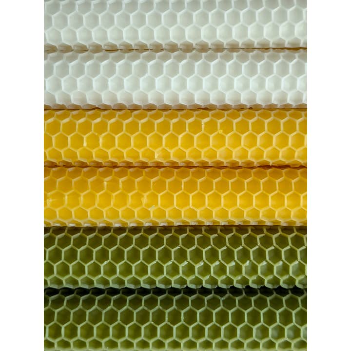 korys - Wholesale Tapered Candle/Candlestick - Honeycomb rolled beeswax taper candles