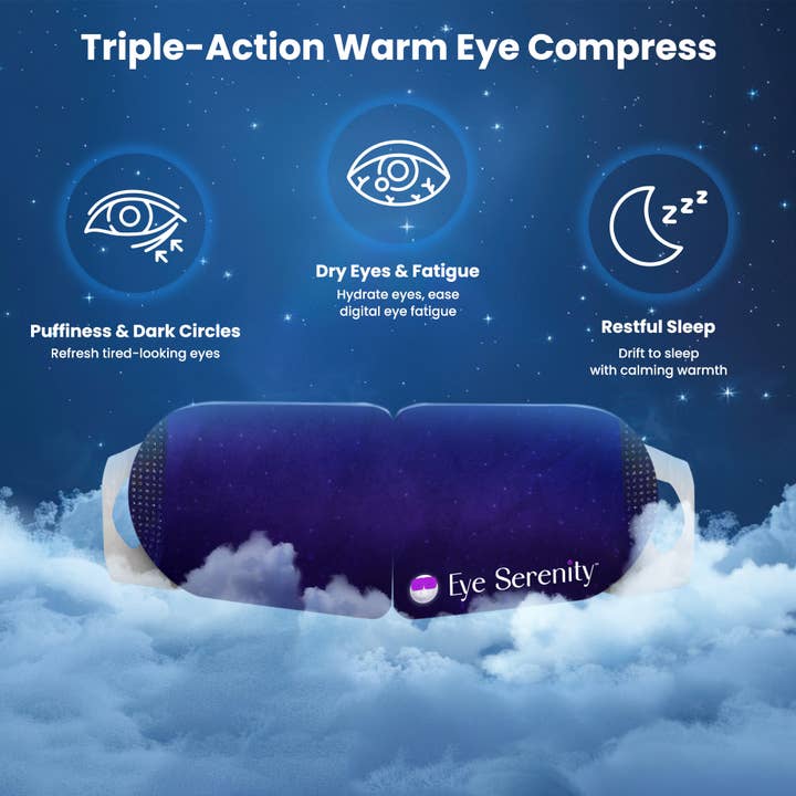 Lure Essentials - Wholesale Eye Treatment Mask - Self-Heating Steam Eye Mask for Eye Strain, Sleep, Dry Eye