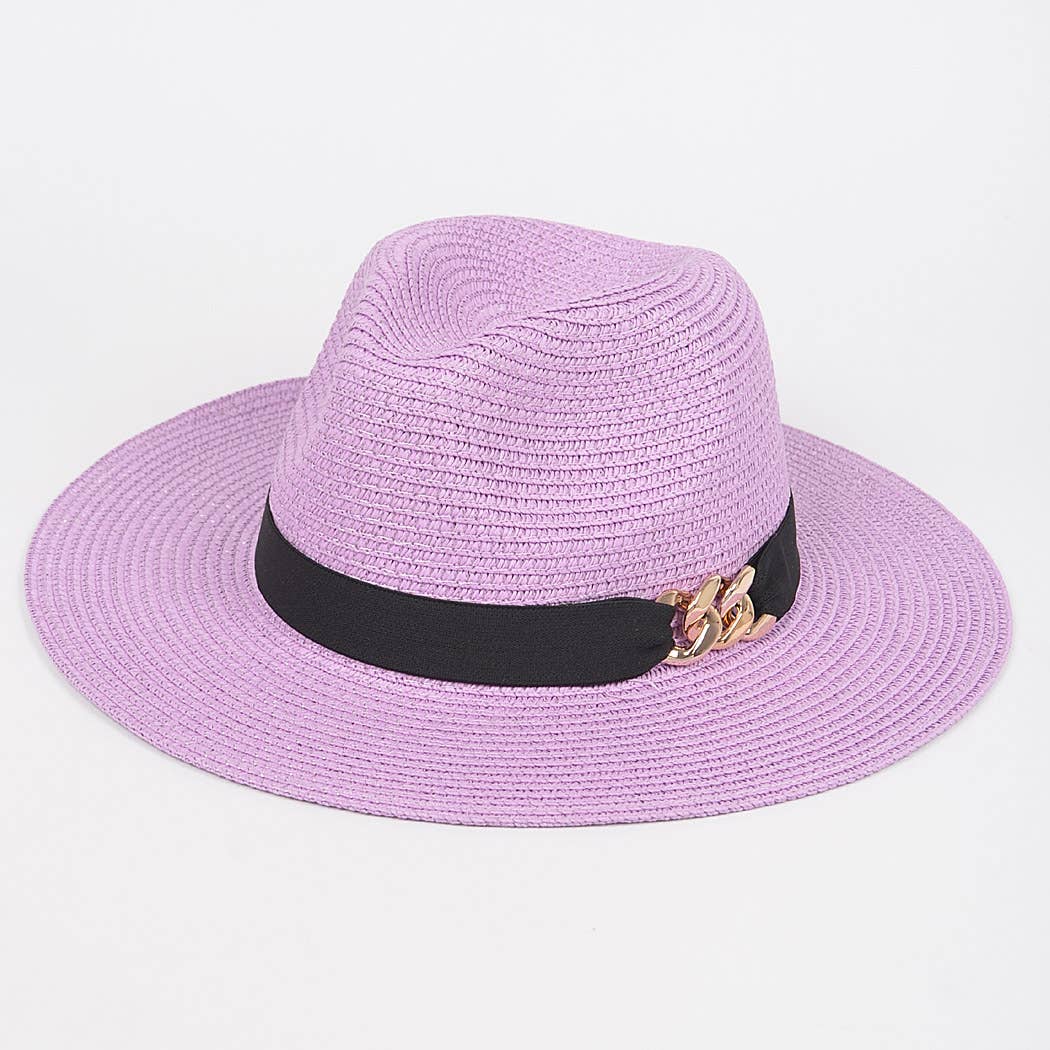 3AM BY H&D ACCESSORIES - Wholesale Straw Hat - Women's - Straw Fedora Hat14