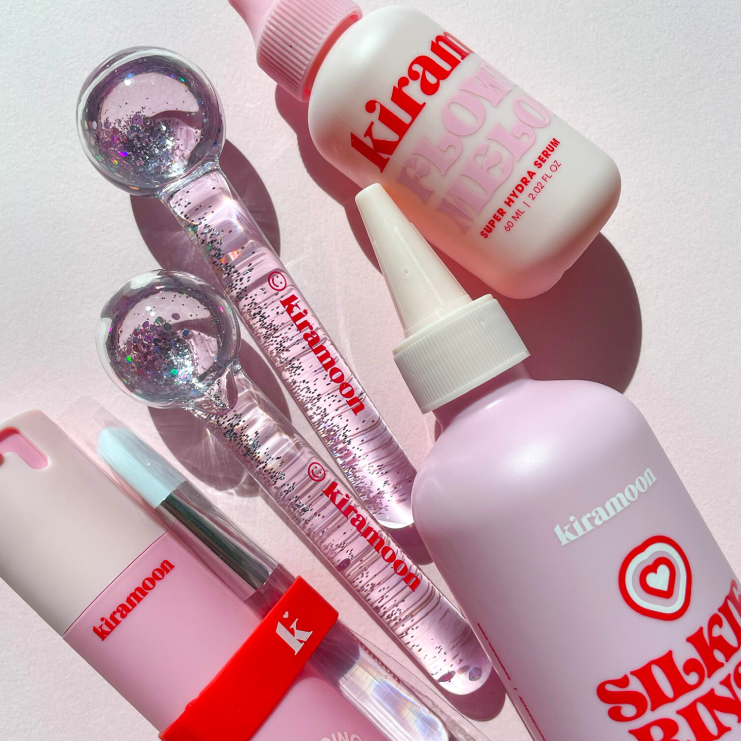 Kiramoon - Wholesale Face/Beauty Roller - Moon Globes Glittery Facial Ice Rollers8