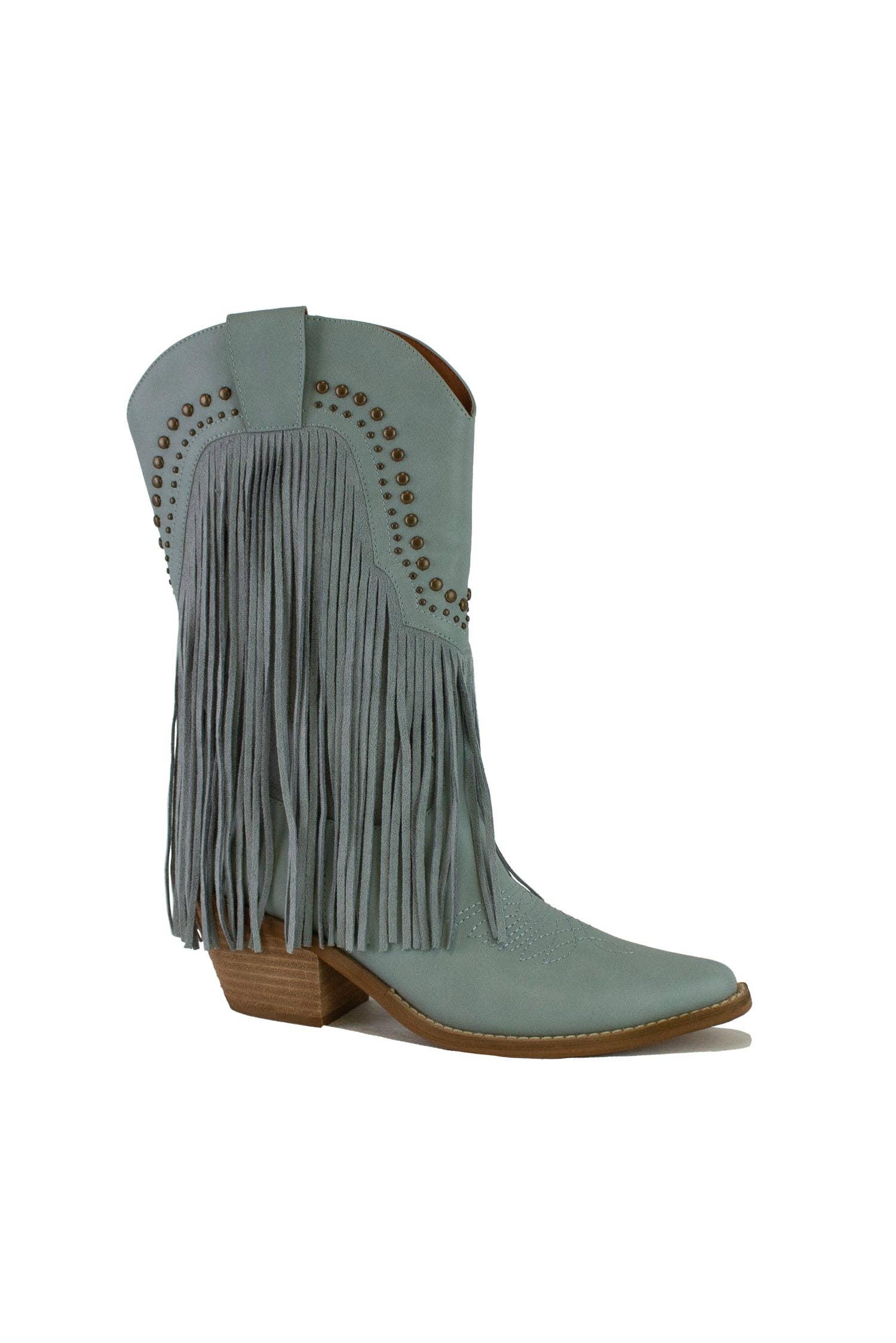 BEAST FASHION - Wholesale Cowboy Boots - Women's - ADELA-38 Fringe Western Boots7