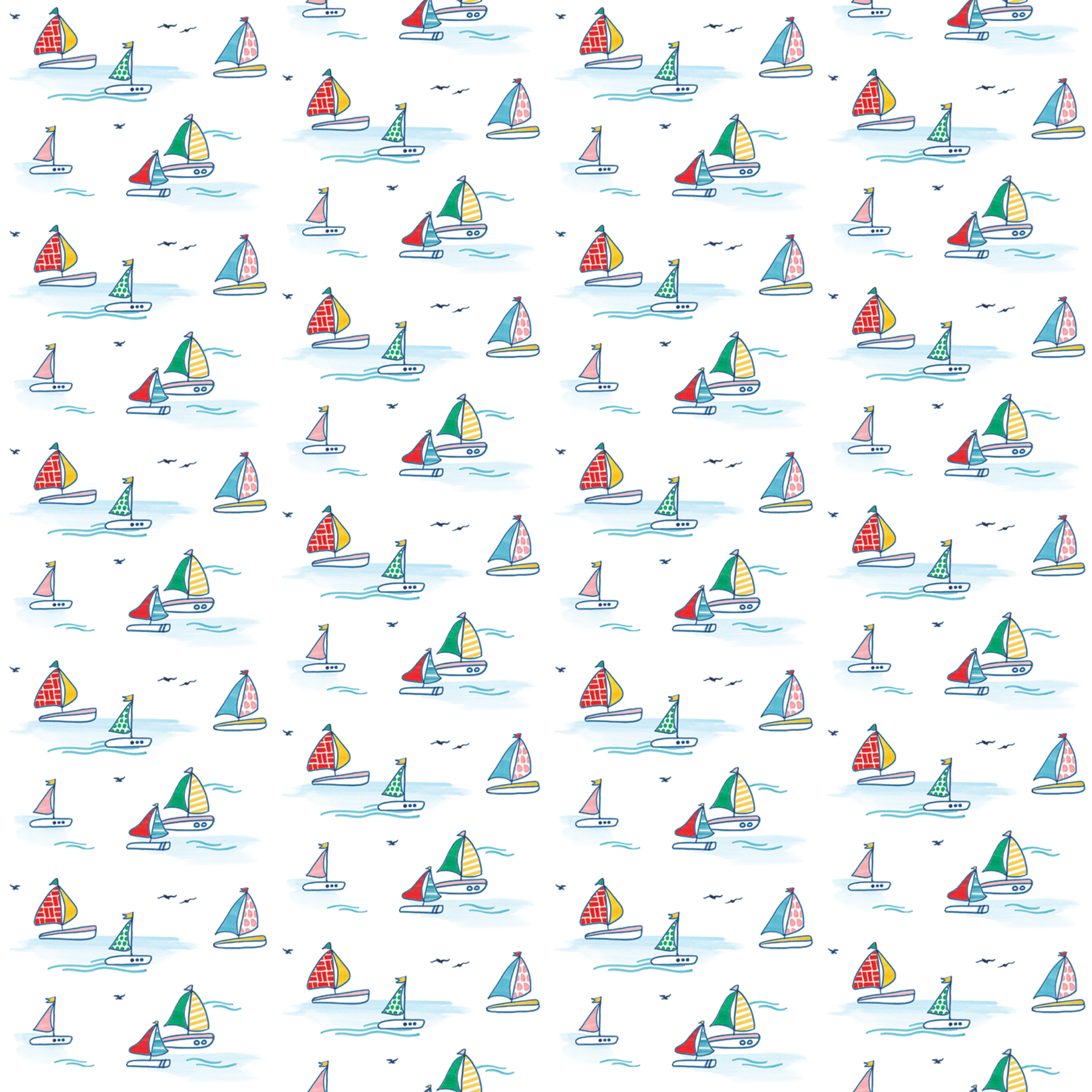 Sailboat Ruffle Trim Baby Bubble in Sailboats for wholesale on Faire1