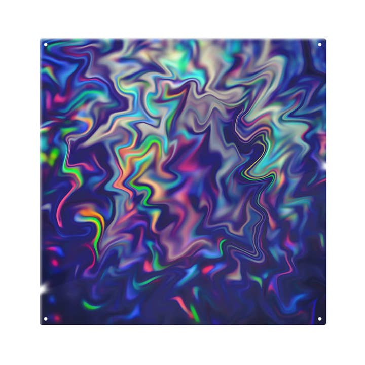 Psychedelic Marble Splash Back for wholesale by Benjamin Tate Design