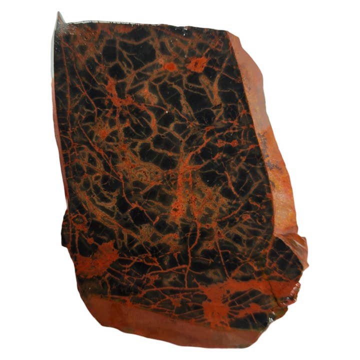 Spiderman Jasper Slab - Motif Iconique pour la vente par Lapidary Central