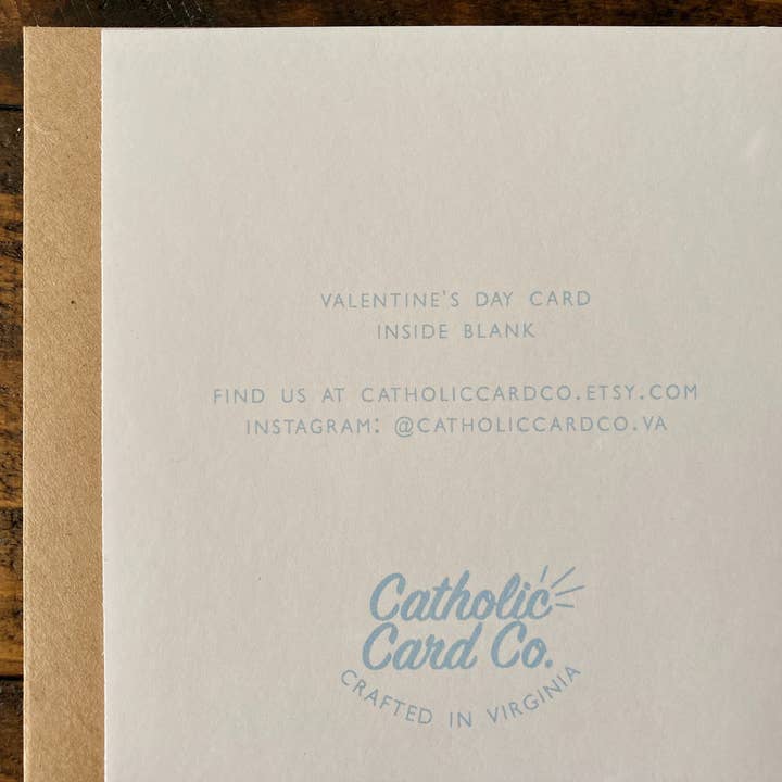 Catholic Card Co. – Cartão de Dia dos Namorados por atacado – Solteiros de São Valentim | Cartão Católico Dia dos Namorados2