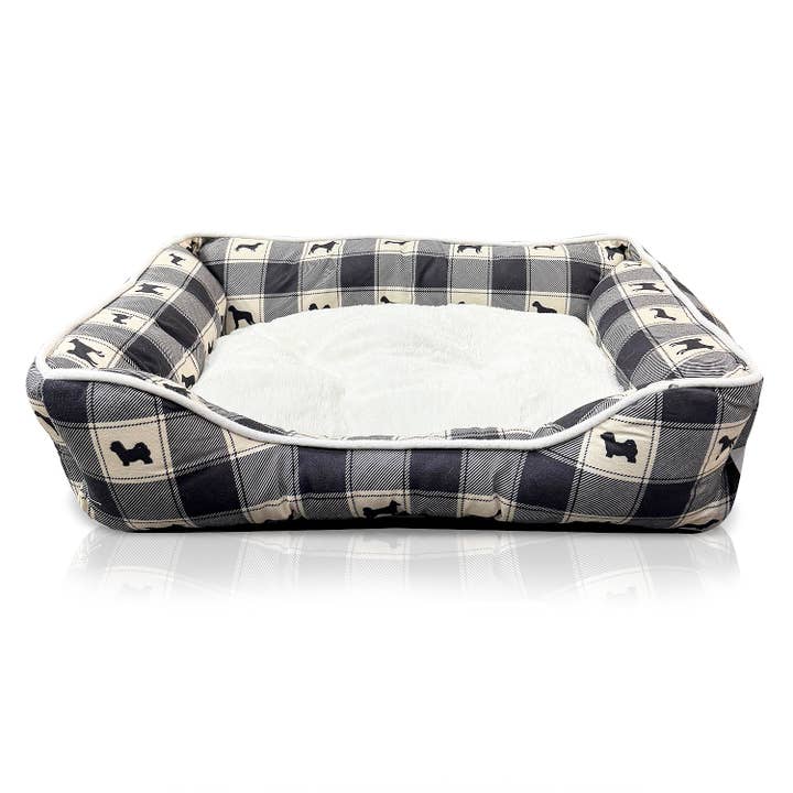 Precious Tails - Wholesale Pet bed – Cat/dog - Details Microsuede Pet Bed, Dog Beds for Small Dogs and Cats6