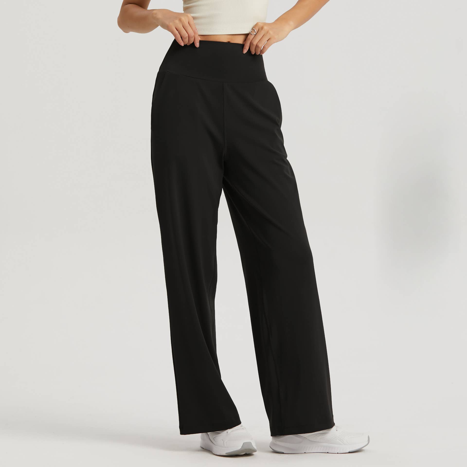 91thelabel - Vente Pantalon de sport – femme - Pantalon de yoga Kali Classic à jambes larges6