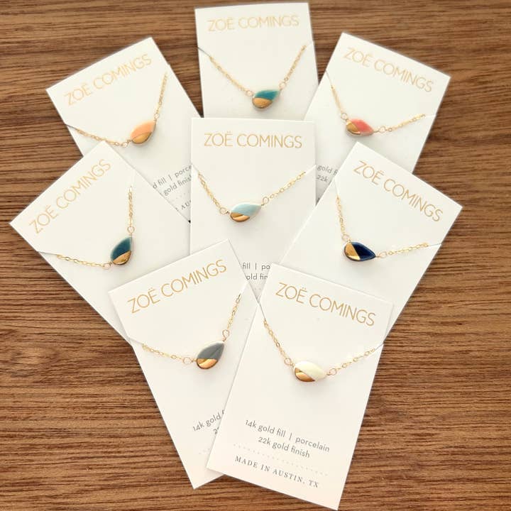 Kleine Bloemblad Ketting voor wholesale door ZOE COMINGS