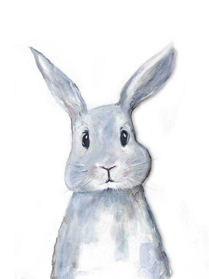 Mini cartão de coelho por atacado de Cici Art Factory