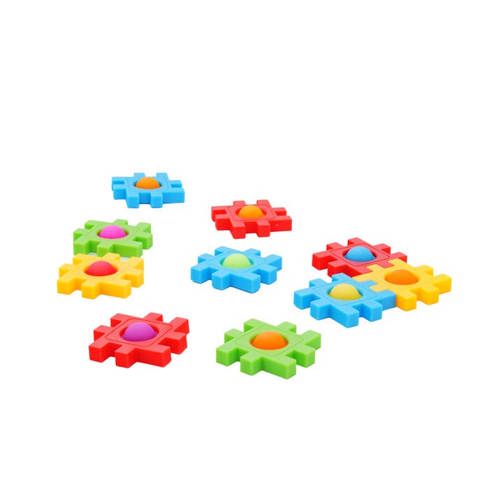 Toysmith - Wholesale Sensory Ball - Baby - Sensory Lab Pop Waffles1