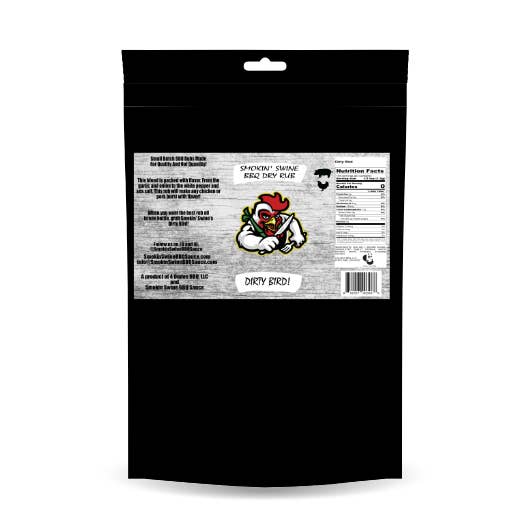 Dirty Bird! Dry Rub for wholesale by Smokin' Swine BBQ Sauce