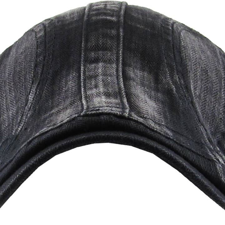 KBETHOS - Wholesale Newsboy/Schoolboy Hat - Men's - CLASSIC WASHED NEWSBOY IVY2