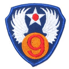 9th AF for wholesale by Military Patches & Pins