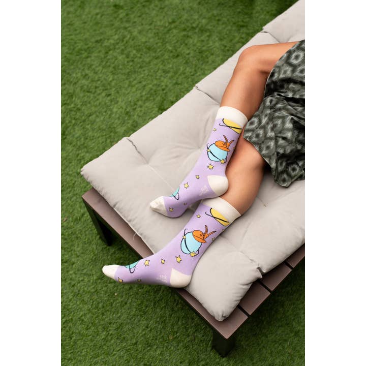 Sock Affairs - Vendita all'ingrosso Calzini - Unisex - Calzini Pianeti Viola6