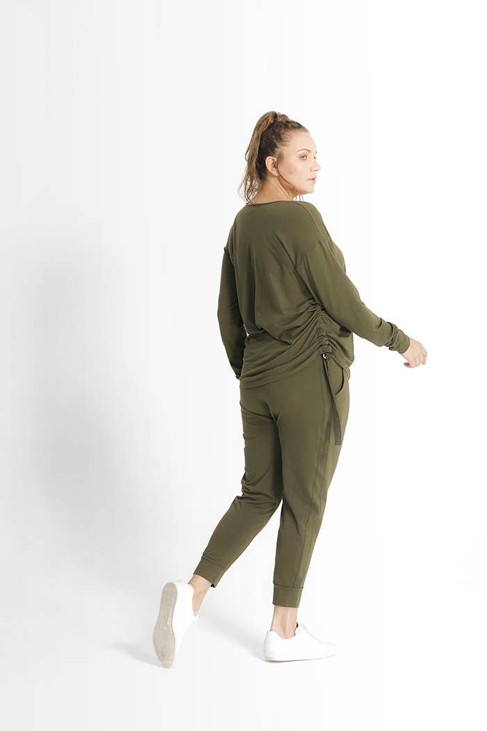 JL Jogger // Army Green for wholesale on Faire3