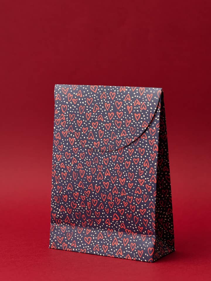 Gift Bag S "Deluge Of Hearts" for wholesale by Impression Originale