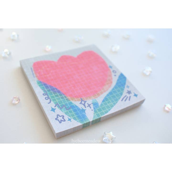 Bloc-notes Tulipe pour la vente par Lycheemeadow