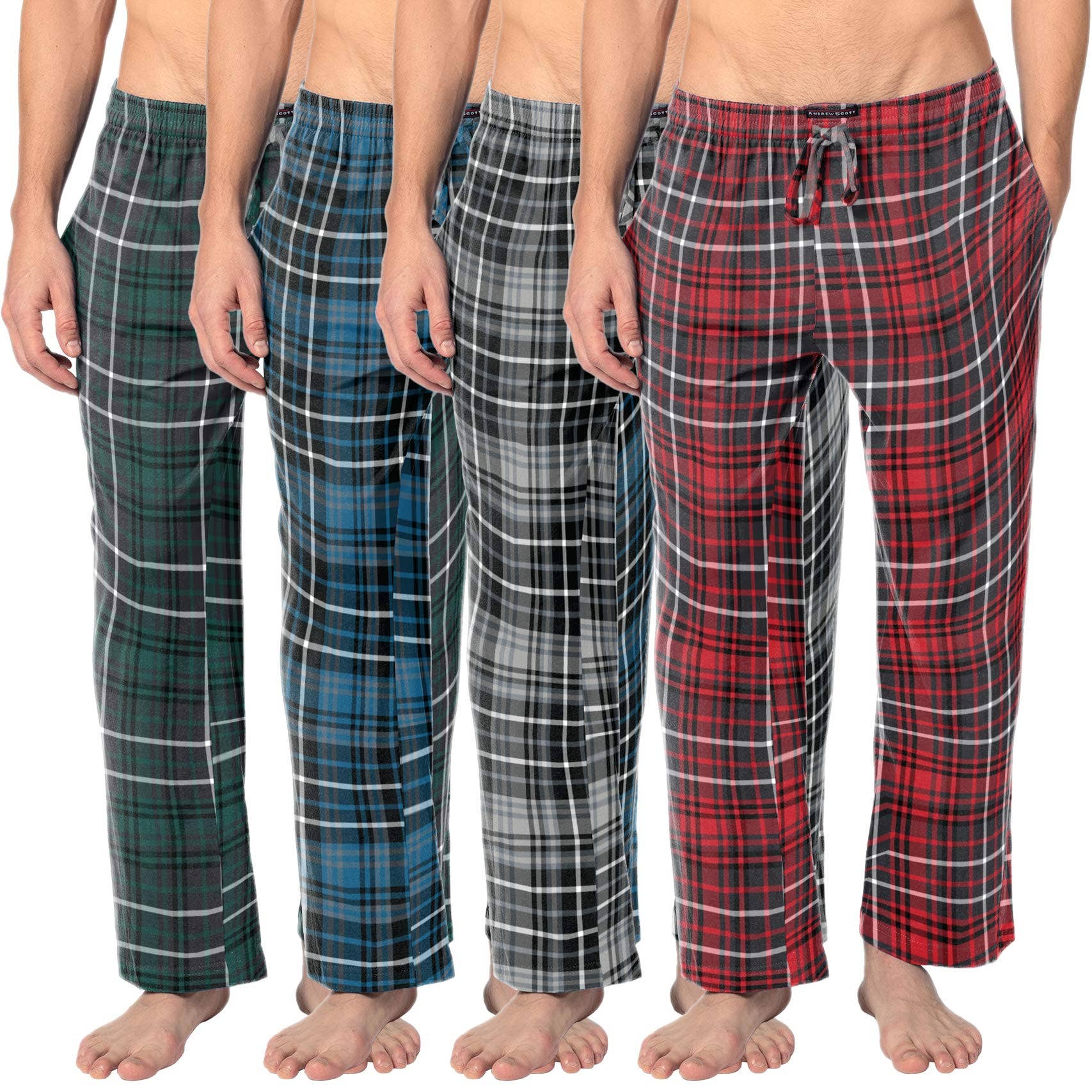 Source Wholesale Soft Cotton Pajama Pants Plaid Flannel Wide Leg Pyjama  Bottoms For Women on m.alibaba.com