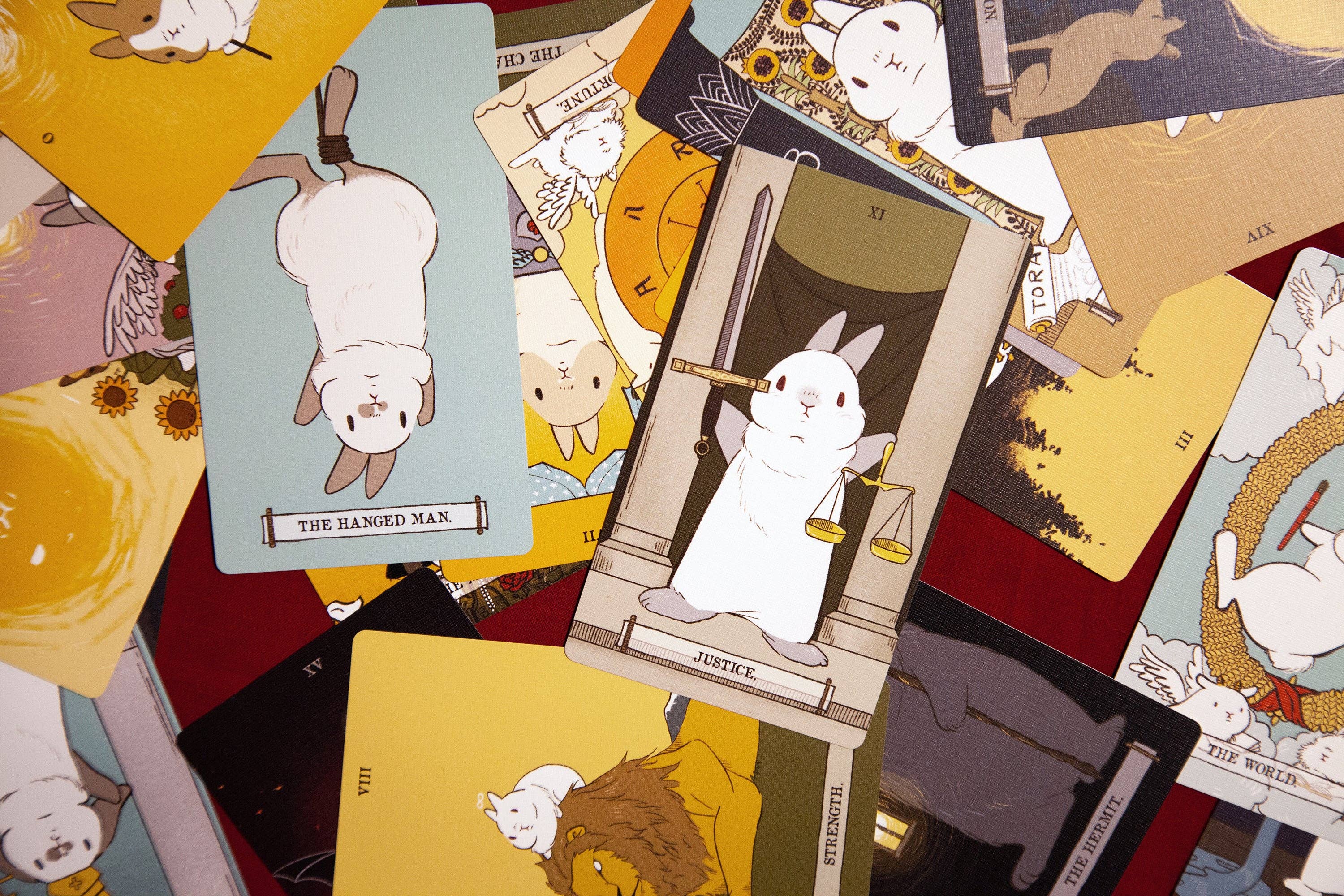 Vermilion Collection - Wholesale Tarot Cards - World of Bunnies Tarot4