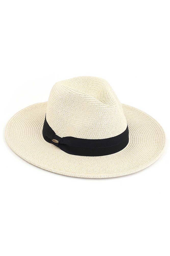 Hana - Wholesale Straw Hat - Women's - C.C Adjustable String Straw Hat6