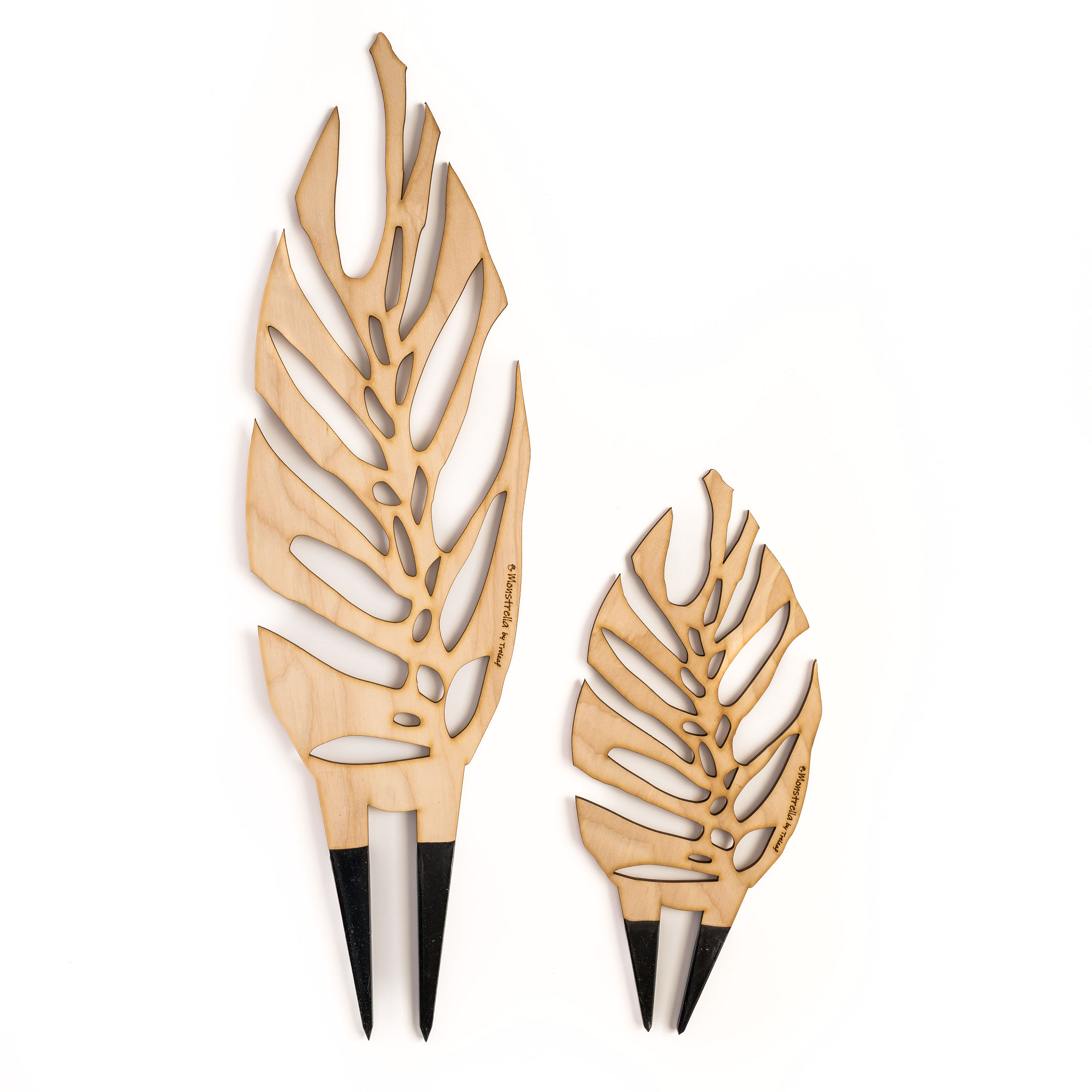 Treleaf – Engroshandel Spalier – BARE™ Monstrella™ - Trellis af træ til stueplanter, der kan tilpasses5