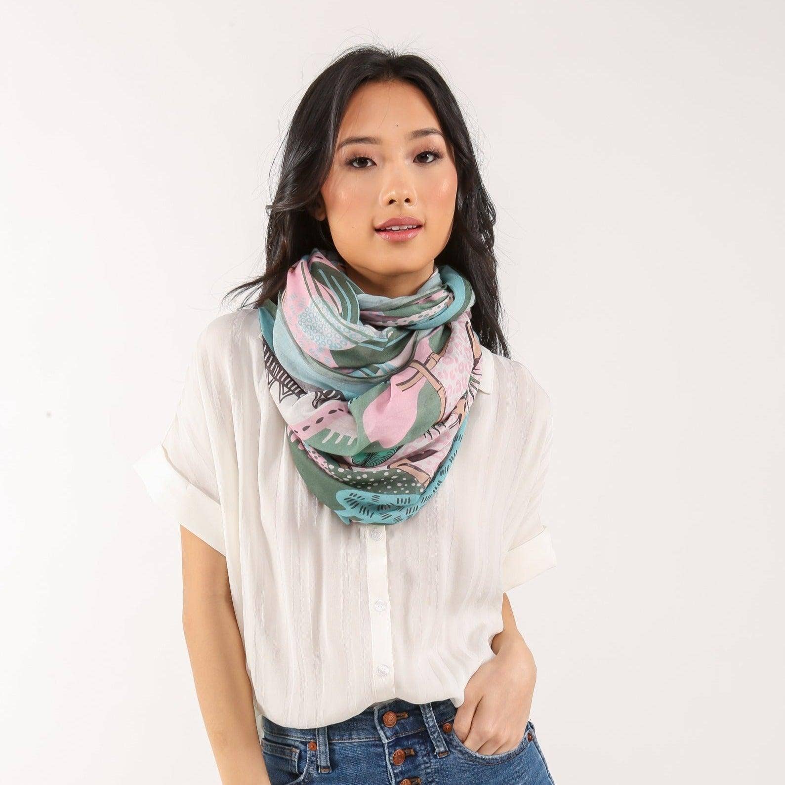 CB Grey - Wholesale Scarf - Women's - The Aubree Shawl3